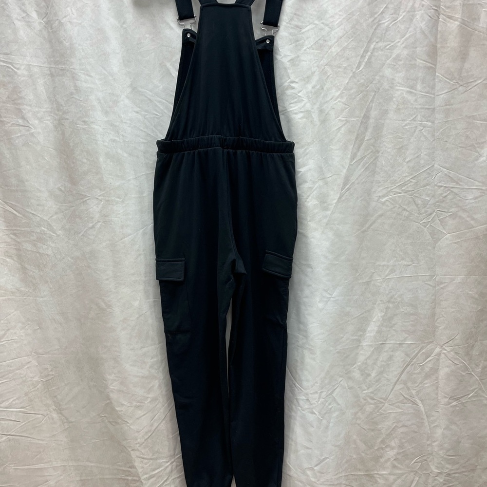 Derek Heart Black Overalls